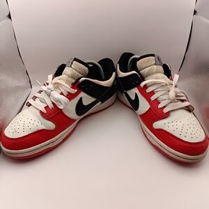 Nike Red and White Sneakers